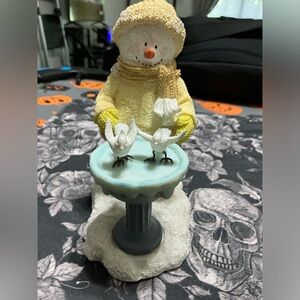 Russ Berrie Snowman Ice Sculpture